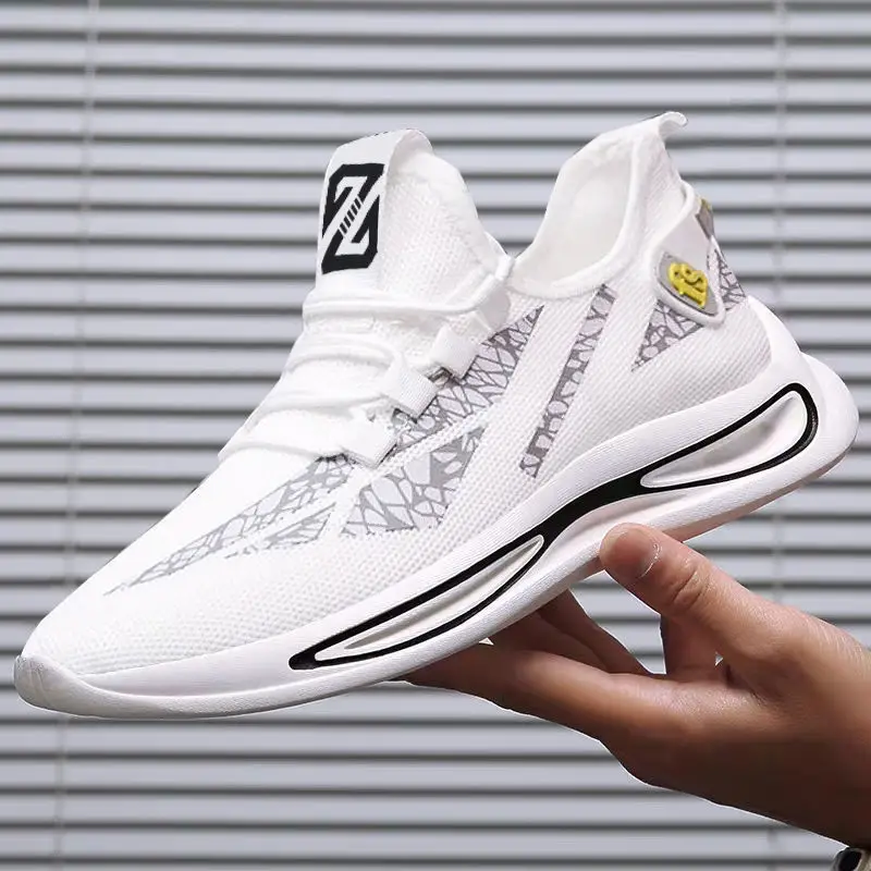 Men Thin Mesh Light Sports Trainers Breathable Lining Wearproof Outsole Casual Daily Jogging Campus Shoes
Men Thin Mesh Light Sports Trainers Breathable Lining Wearproof Outsole Casual Daily Jogging Campus Shoes