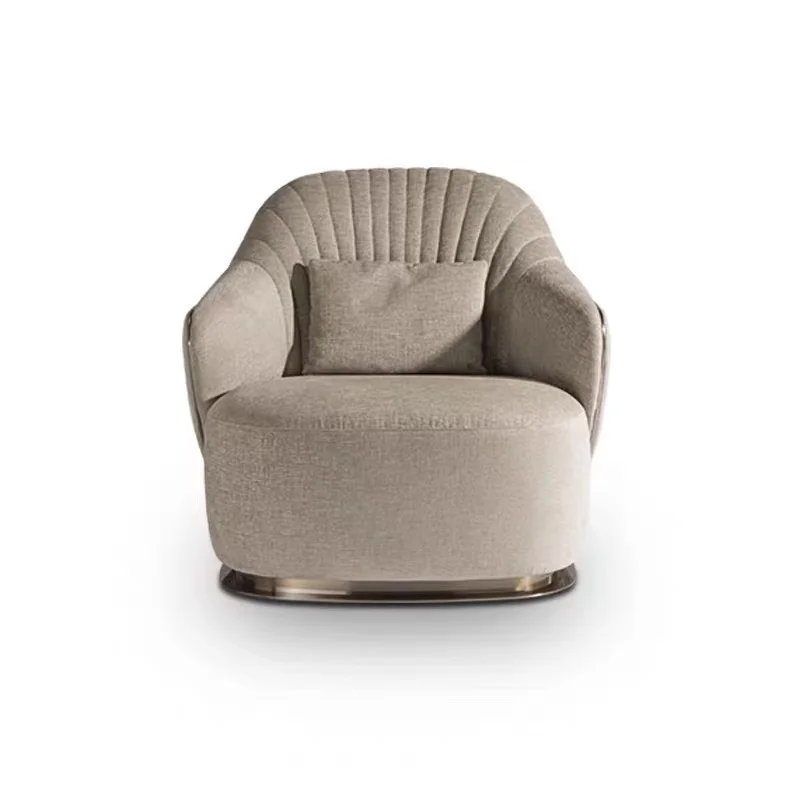 Italian Light Luxury Living Room Leisure ChairTiger Chair Cloth Art Single Sofa Villa Leisure Sofa
Italian Light Luxury Living Room Leisure ChairTiger Chair Cloth Art Single Sofa Villa Leisure Sofa
