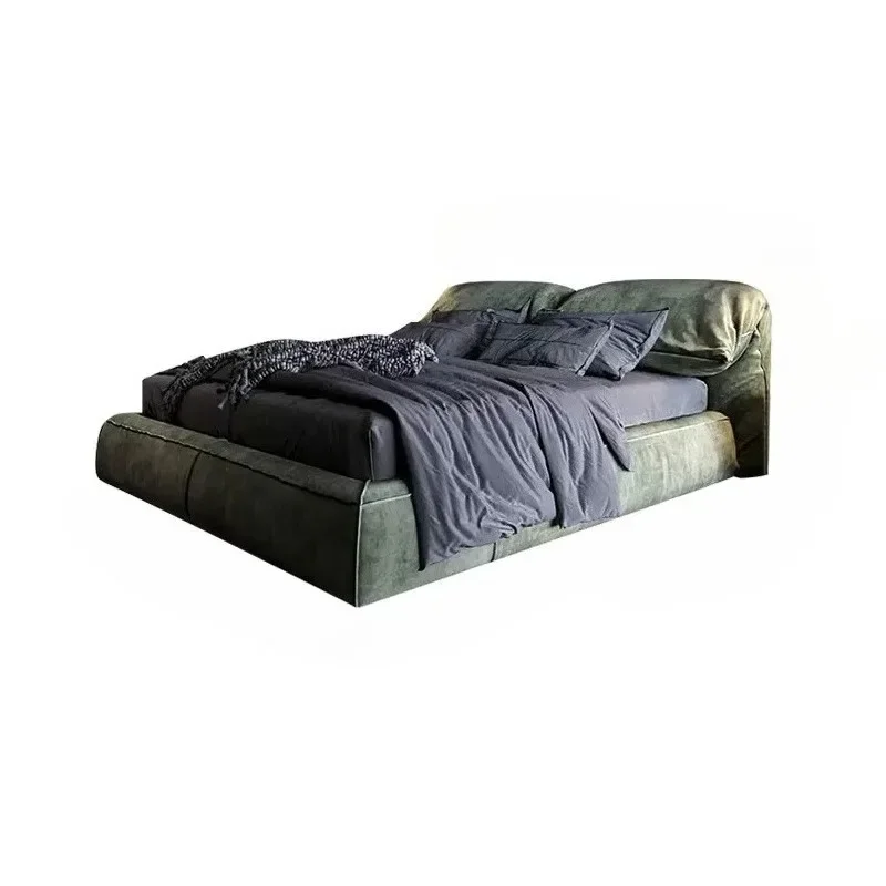 Cream wind master bedroom bed Internet celebrity matte cloth bed 1.8m Italian minimalist
Cream wind master bedroom bed Internet celebrity matte cloth bed 1.8m Italian minimalist