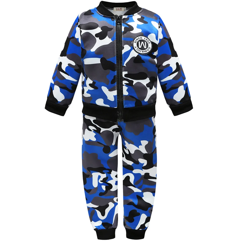 Boys Girls Clothing Set Kids Tracksuit Spring Autumn Camouflage Long-sleeve + Pants Suit Military Uniform Kids Clothes For Boys
Boys Girls Clothing Set Kids Tracksuit Spring Autumn Camouflage Long-sleeve + Pants Suit Military Uniform Kids Clothes For Boys