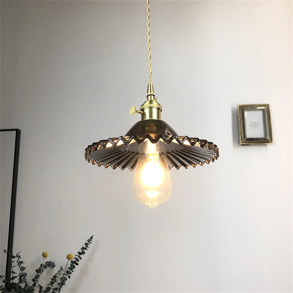 Nordic Vintage Pendant Light Green Glass Lampshade E27 Base Fixture For Kitchen Island Bar Hanging Lamps Ceiling Home Decoration
Nordic Vintage Pendant Light Green Glass Lampshade E27 Base Fixture For Kitchen Island Bar Hanging Lamps Ceiling Home Decoration