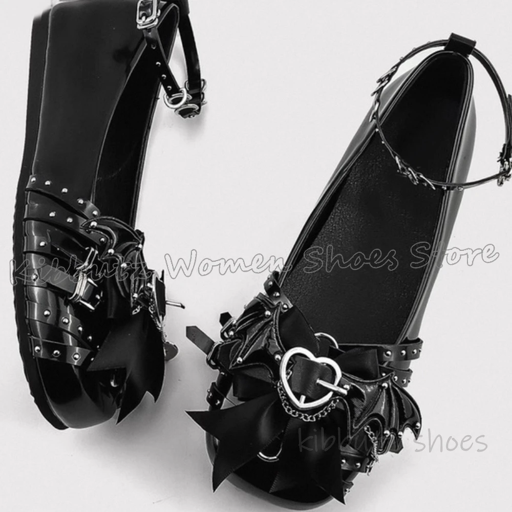 Metal Decor Pumps Round Toe Flat with Slip-On Leather Solid Color Bows Fashion Elegant Concise Sexy Novelty Women Shoes Newest
Metal Decor Pumps Round Toe Flat with Slip-On Leather Solid Color Bows Fashion Elegant Concise Sexy Novelty Women Shoes Newest