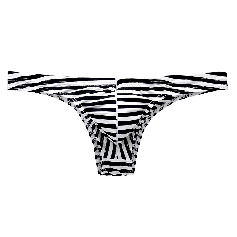 Striped Bulge Thongs for Men Sexy Low Rise G-string for Men Half Hip Coverage Underwear Erotc High Fork Underpants Daily Knicker
Striped Bulge Thongs for Men Sexy Low Rise G-string for Men Half Hip Coverage Underwear Erotc High Fork Underpants Daily Knicker