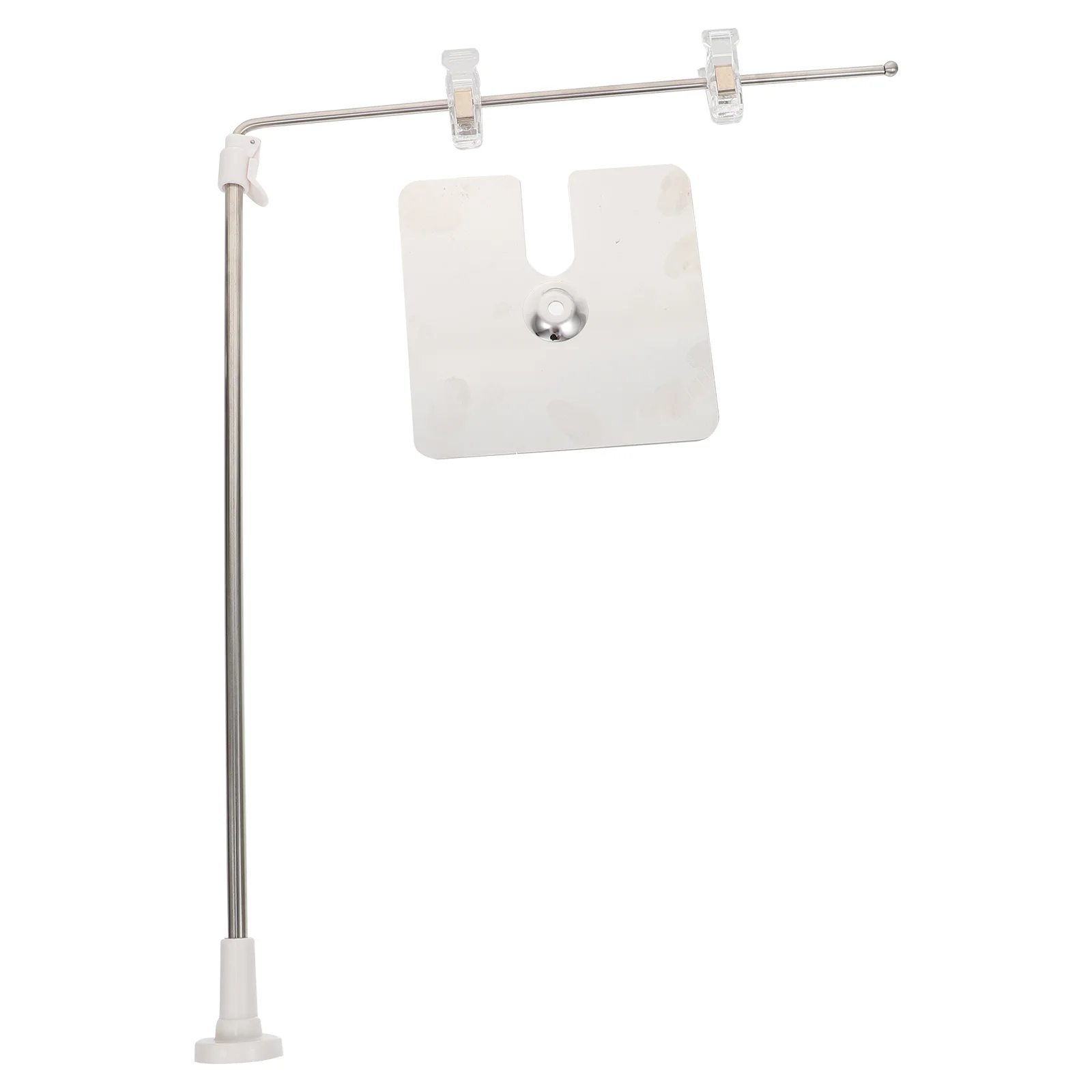 Poster Stand Stainless Steel Sign Display Holder for Table Top Easels Banner Advertising Retail Stores Offices Schools
Poster Stand Stainless Steel Sign Display Holder for Table Top Easels Banner Advertising Retail Stores Offices Schools