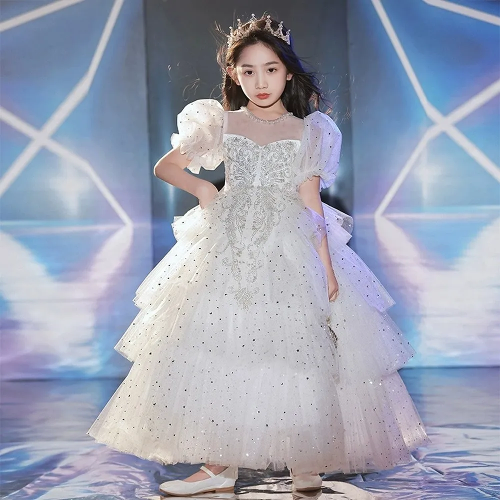 New White Princess Special Occasion Flower Girl Dress Wedding Pary Prom Birthday First Communion Baby Child Kid Pageant Gown
New White Princess Special Occasion Flower Girl Dress Wedding Pary Prom Birthday First Communion Baby Child Kid Pageant Gown