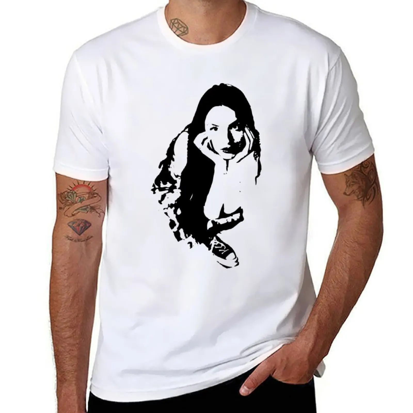 Black Oliv Cute Girl T-Shirt cotton t shirt man t shirt personalised T-Shirt
Black Oliv Cute Girl T-Shirt cotton t shirt man t shirt personalised T-Shirt