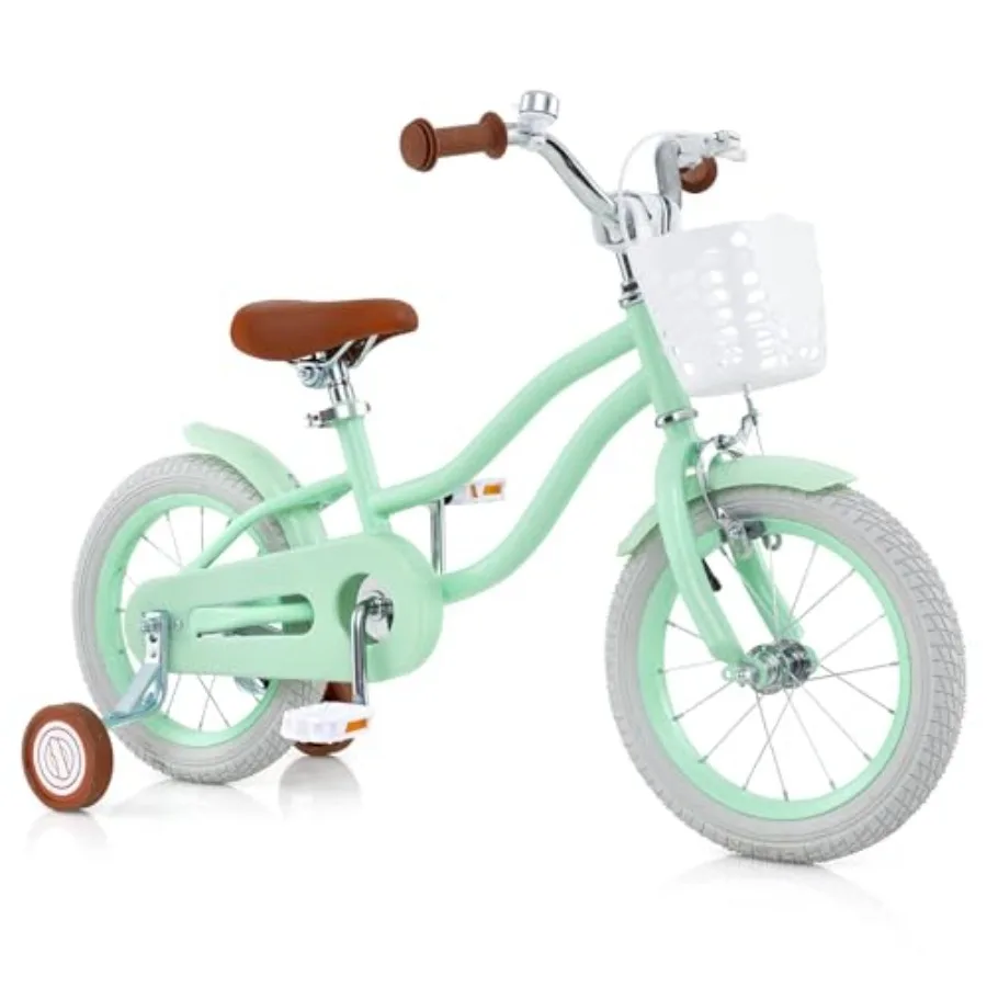 12 14 16 18 Inch Bike for Ages 3-8 with Training Wheels Hand Coaster Brakes Adjustable Saddle Handlebar Basket Bell Durable Ste
12 14 16 18 Inch Bike for Ages 3-8 with Training Wheels Hand Coaster Brakes Adjustable Saddle Handlebar Basket Bell Durable Ste