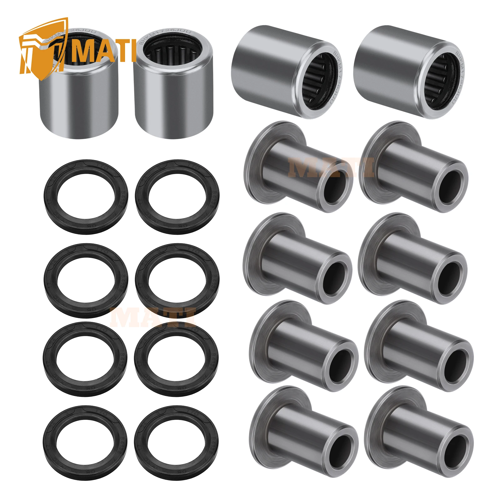 Front Upper A-Arm Bushing Shaft Seal Kit For Suzuki ATV LT-Z400 Quadsport Z 400 2003-2014 For Arctic Cat ATV 400 DVX 2004-08
Front Upper A-Arm Bushing Shaft Seal Kit For Suzuki ATV LT-Z400 Quadsport Z 400 2003-2014 For Arctic Cat ATV 400 DVX 2004-08