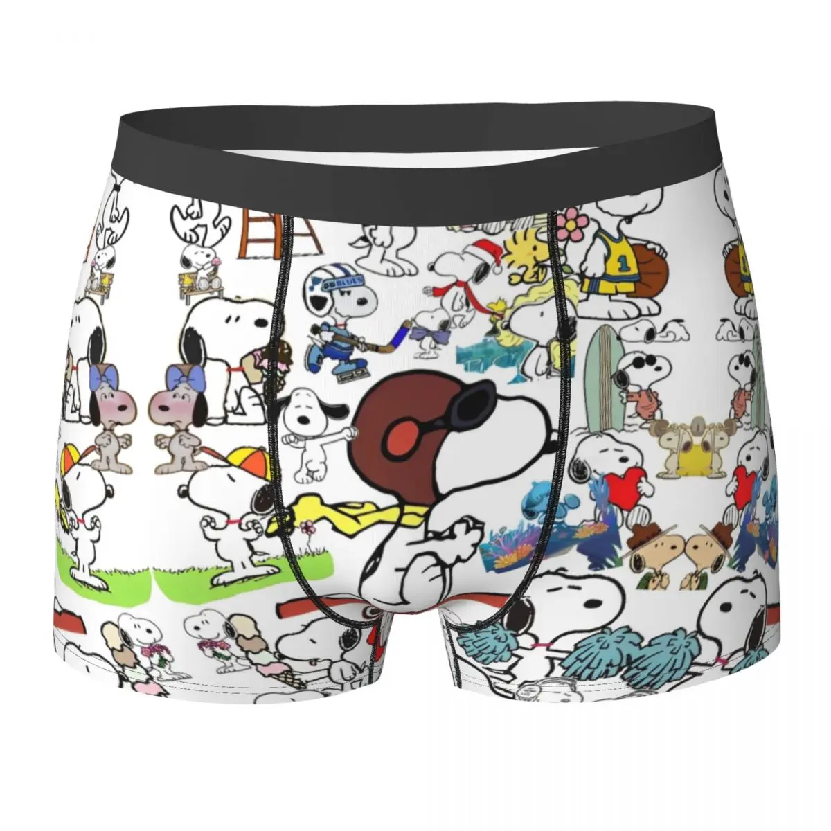 Snoppy Kawaii Underwear Man Underpants Custom DIY Elastic Trunk High Quality Boxer Brief Plus Size
Snoppy Kawaii Underwear Man Underpants Custom DIY Elastic Trunk High Quality Boxer Brief Plus Size