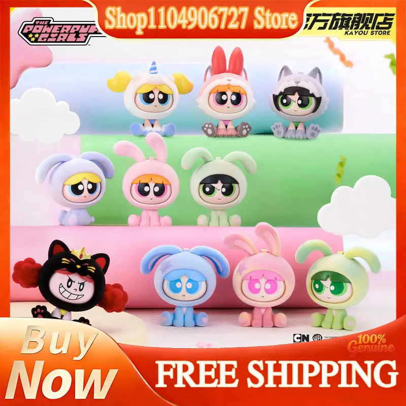 Kayou Blind Box The Powerpuff Girls Fluffy Paws Face Changing Flocked Doll Collectible Figurine Desktop Decor Ornament
Kayou Blind Box The Powerpuff Girls Fluffy Paws Face Changing Flocked Doll Collectible Figurine Desktop Decor Ornament