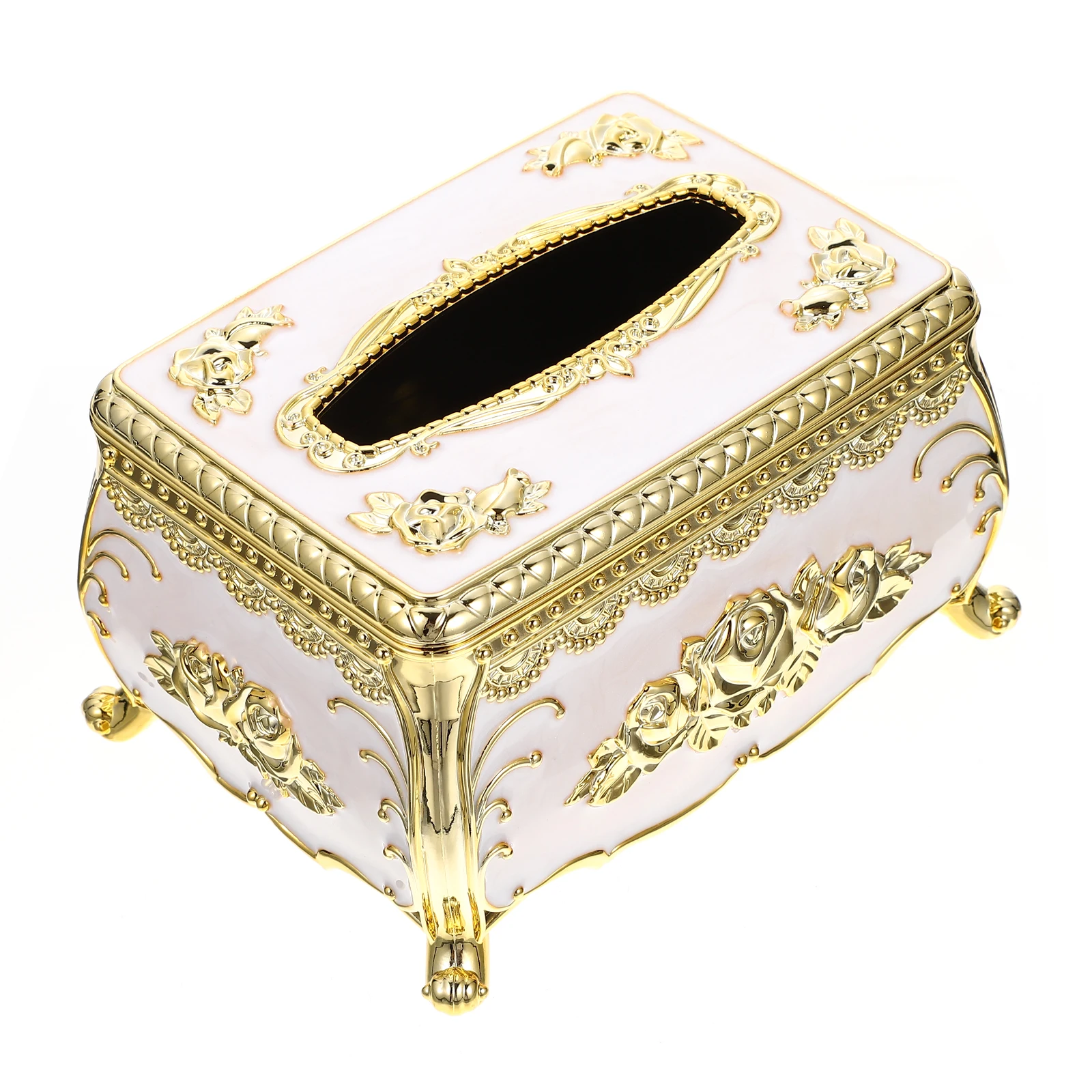 Zinc Alloy Tissue Box Paper Towel Dispenser Vintage Desktop Decoration Simple Stylish Storage Container Home Office Use
Zinc Alloy Tissue Box Paper Towel Dispenser Vintage Desktop Decoration Simple Stylish Storage Container Home Office Use
