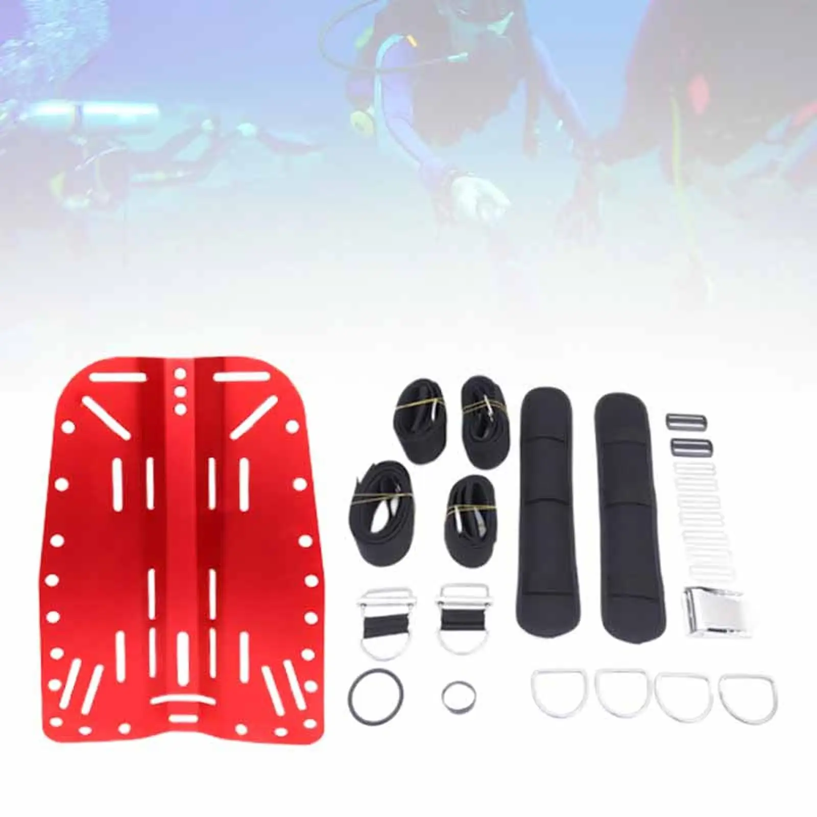 Diving Backplate and Harness Dive Accessories for Activities Outdoor Summer
Diving Backplate and Harness Dive Accessories for Activities Outdoor Summer