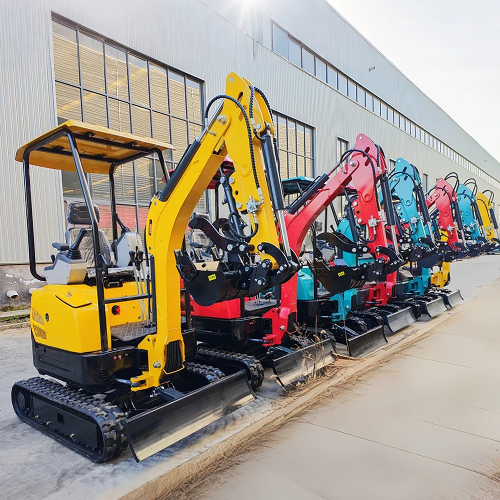 China Manufacturer Mini Excavator 1.8 Ton Garden All Terrain Diesel Small Digger Farm Compact Crawler Micro Bagger Customized
China Manufacturer Mini Excavator 1.8 Ton Garden All Terrain Diesel Small Digger Farm Compact Crawler Micro Bagger Customized