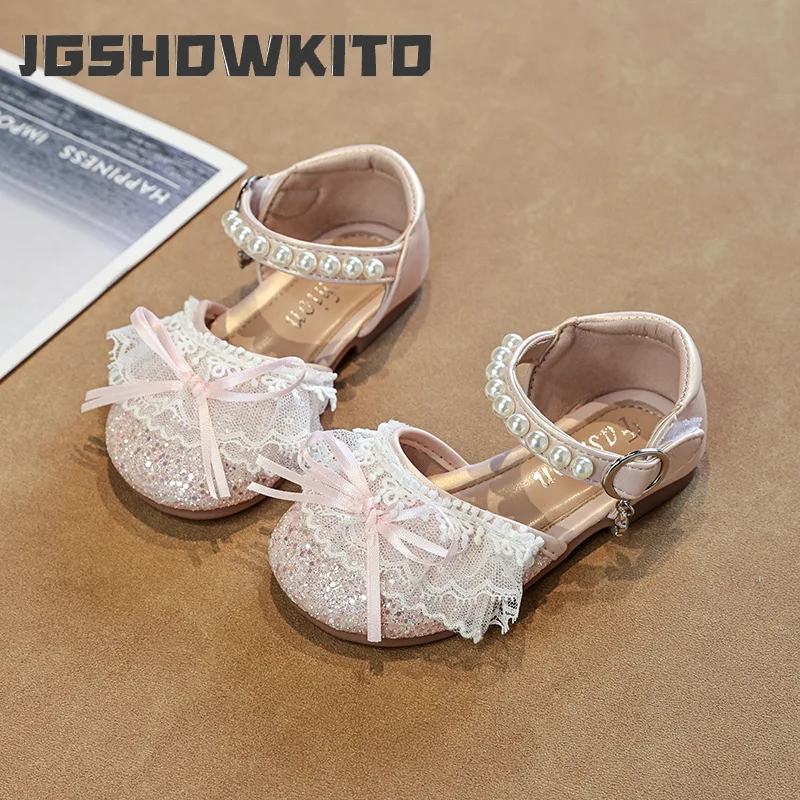 JGSHOWKITO New Girl Summer Flat Sandals Sequins Bow Children Closed Toe Sandals for Princess Lightweight Kids School Dress Shoes
JGSHOWKITO New Girl Summer Flat Sandals Sequins Bow Children Closed Toe Sandals for Princess Lightweight Kids School Dress Shoes