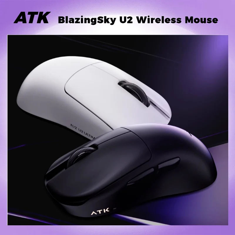 NEW ATK BlazingSky U2 Wireless Mouse, Tri-mode Connection 44g Ultra-lightweight Mouse, PAW3950 8k for E-sports Game/Office
NEW ATK BlazingSky U2 Wireless Mouse, Tri-mode Connection 44g Ultra-lightweight Mouse, PAW3950 8k for E-sports Game/Office