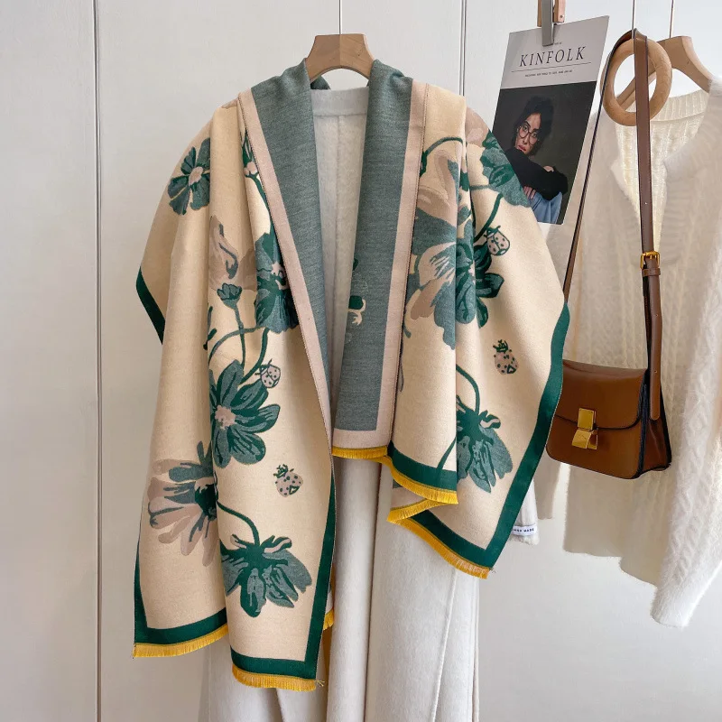 2025 женский вязаный клетчатый шарф с цветочным узором, милые девушки, сохраняющие тепло зимой, повседневный шарф-шаль в студенческом стиле
2025 женский вязаный клетчатый шарф с цветочным узором, милые девушки, сохраняющие тепло зимой, повседневный шарф-шаль в студенческом стиле