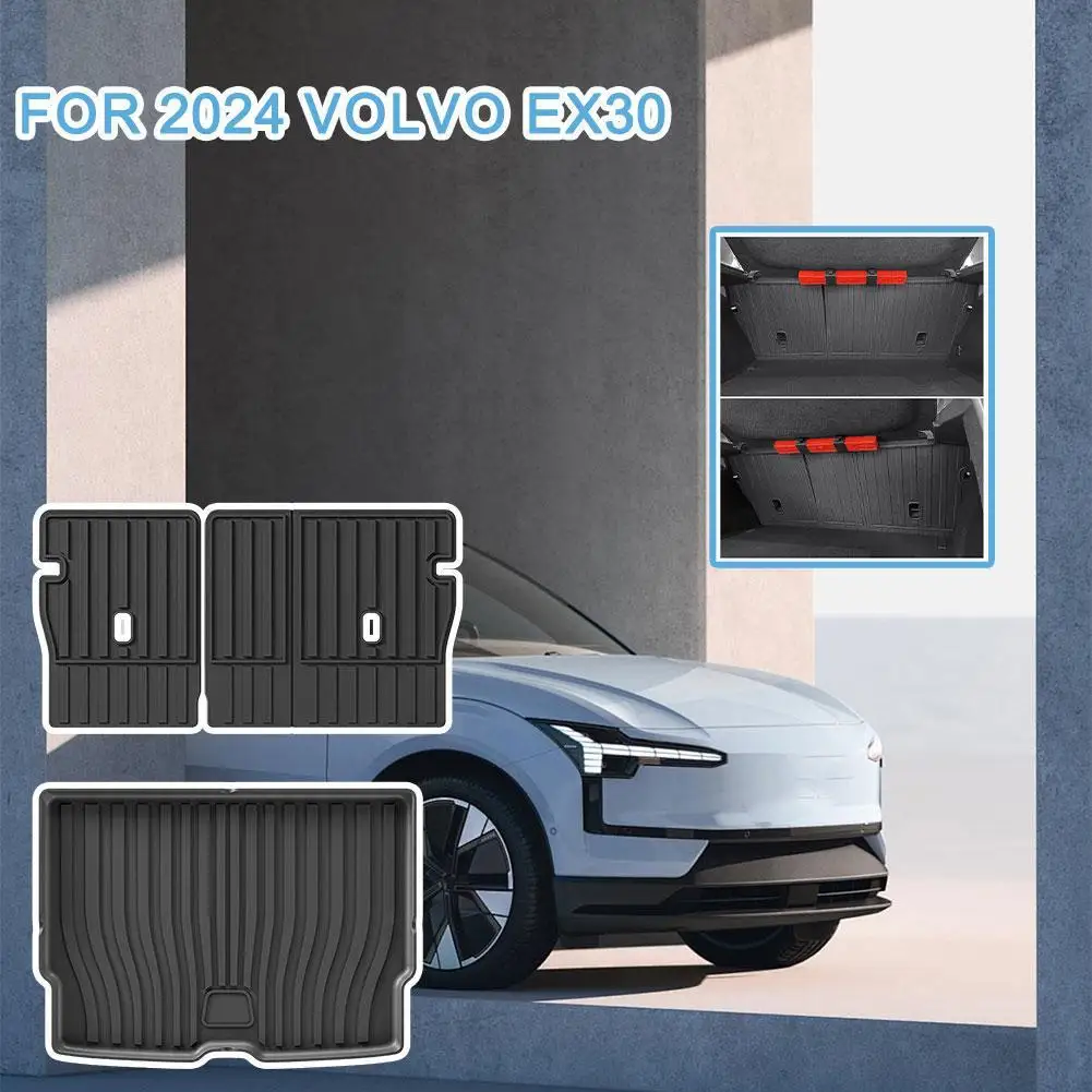Автомобильные коврики для 24 моделей EX30, полностью закрытые и нескользящие коврики из ТПЭ, утолщенные Задние Коврики для груза, защита для любой погоды
Автомобильные коврики для 24 моделей EX30, полностью закрытые и нескользящие коврики из ТПЭ, утолщенные Задние Коврики для груза, защита для любой погоды