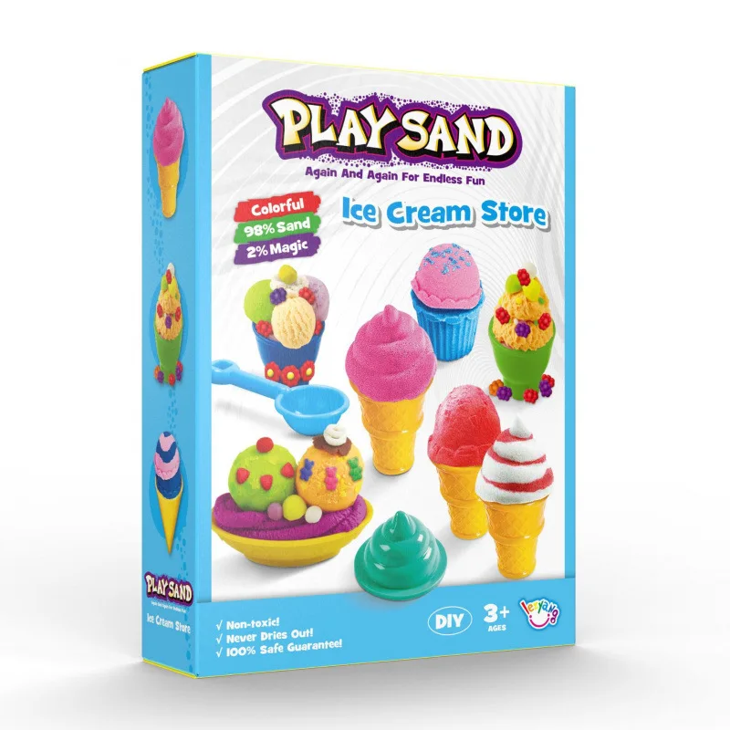 Kids Play Sand Kit with Molds Creative Educational Safe Non-Toxic Toy for Children
Kids Play Sand Kit with Molds Creative Educational Safe Non-Toxic Toy for Children