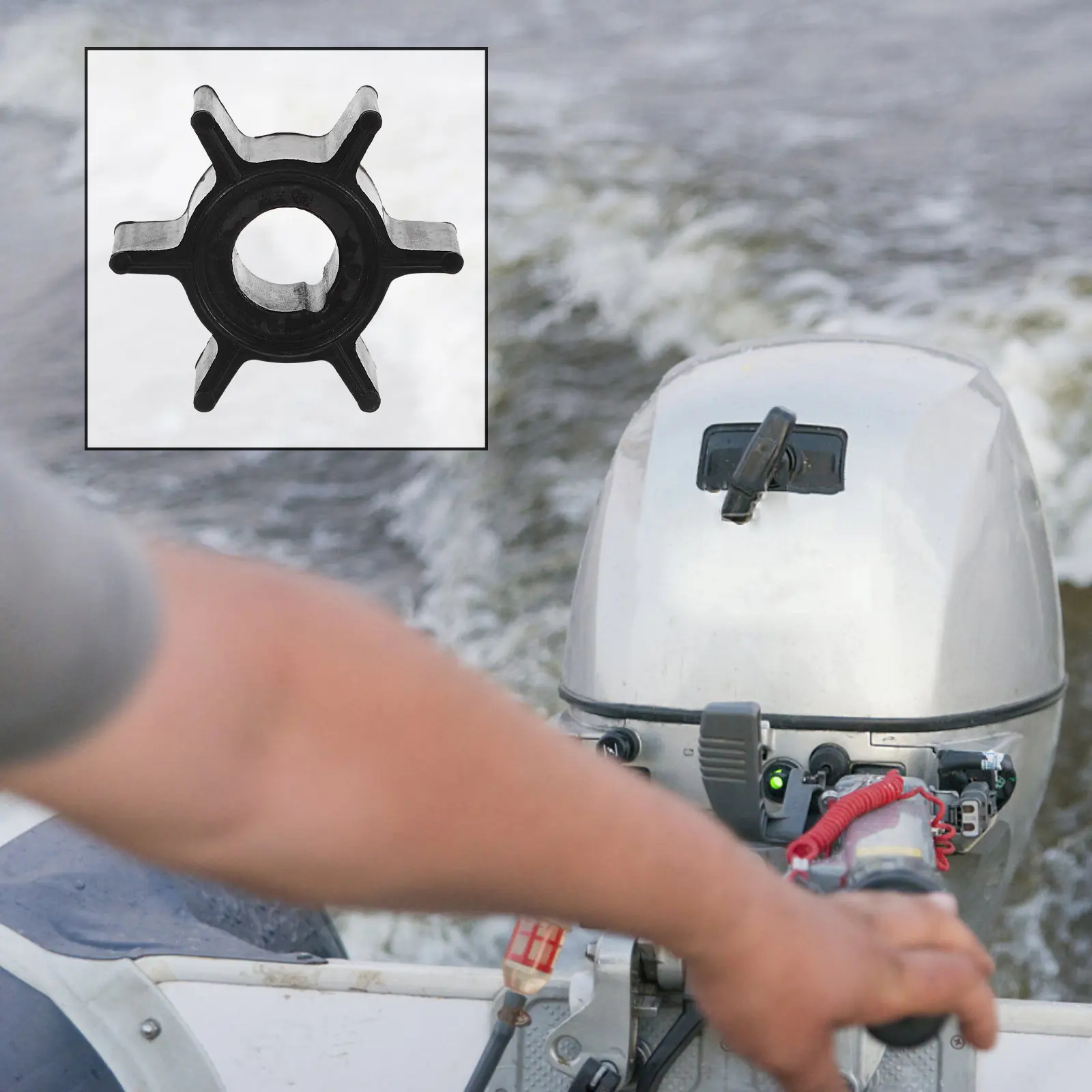 Rubber Impeller For Water Replacement Durable Transfer Pump Part Utility Marine Impeller Cover Boat Pump Repair Tool
Rubber Impeller For Water Replacement Durable Transfer Pump Part Utility Marine Impeller Cover Boat Pump Repair Tool