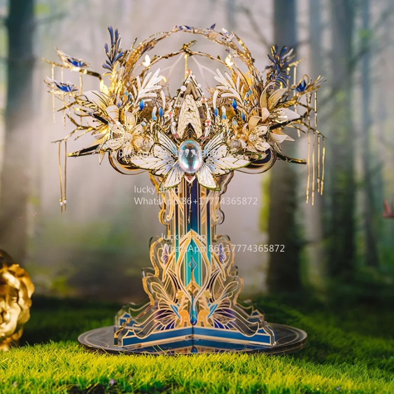 Crown Castle Carriage Assembly Model 3D Three-dimensional Metal Puzzle Holiday Gift Puzzle
Crown Castle Carriage Assembly Model 3D Three-dimensional Metal Puzzle Holiday Gift Puzzle