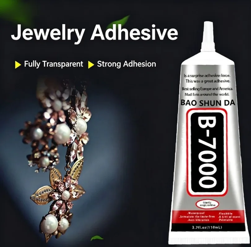 B7000 Rhinestone Repair Adhesive, Clear Glue for Phone Case Repair & Refinishing, Professional Glue for Handmade DIY Jewelry
B7000 Rhinestone Repair Adhesive, Clear Glue for Phone Case Repair & Refinishing, Professional Glue for Handmade DIY Jewelry