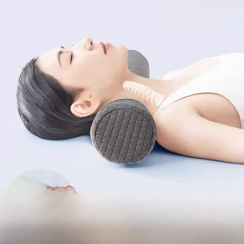 Neck Support Pillow Correction Sleeping Cylindrical Hard Neck Protector Single Person Bedding Cushion Core Office Use 3D Cut ...
Neck Support Pillow Correction Sleeping Cylindrical Hard Neck Protector Single Person Bedding Cushion Core Office Use 3D Cut ...