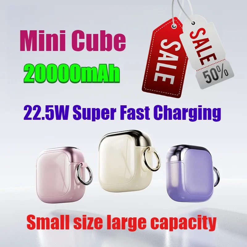 22.5W 20000mAh Large Capacity Mini Fast Charging Power Bank Compact and Portable Mobile Charger with Built-in Cable
22.5W 20000mAh Large Capacity Mini Fast Charging Power Bank Compact and Portable Mobile Charger with Built-in Cable