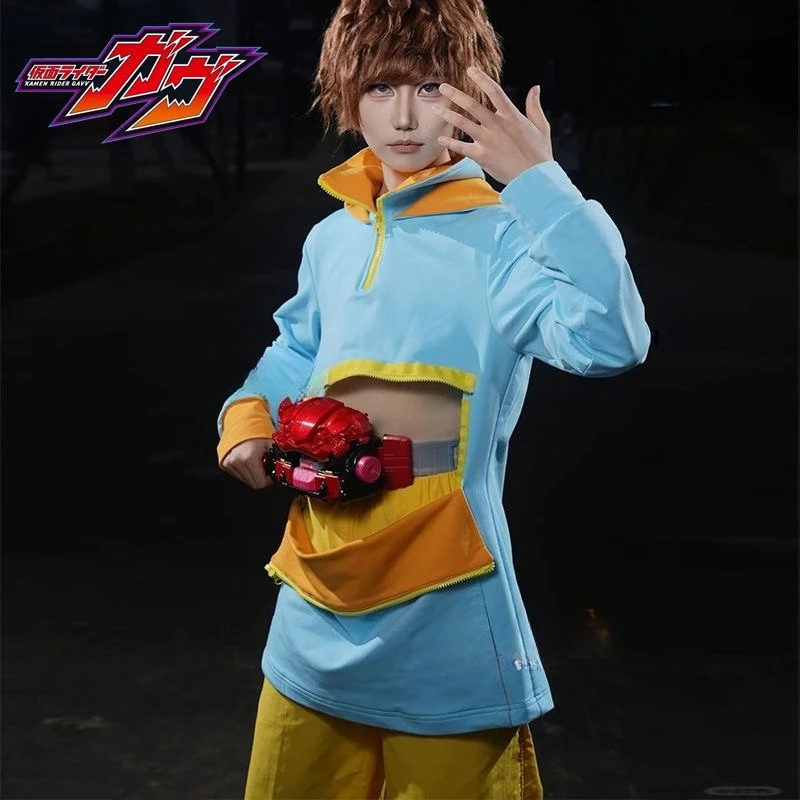 Горячая толстовка с капюшоном Kamen Rider Gavv, синий костюм Cos, свитер, брюки, куртка, комплект одежды для косплея
Горячая толстовка с капюшоном Kamen Rider Gavv, синий костюм Cos, свитер, брюки, куртка, комплект одежды для косплея