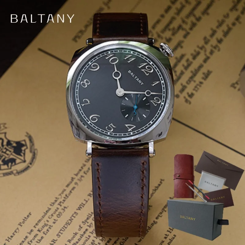 Baltany 2025 Новые мужские кварцевые часы VD78 38 мм, репродукция из Vc 1921 года, термообработанные синие стрелки, винтажные водонепроницаемые часы Reloj Hombre
Baltany 2025 Новые мужские кварцевые часы VD78 38 мм, репродукция из Vc 1921 года, термообработанные синие стрелки, винтажные водонепроницаемые часы Reloj Hombre