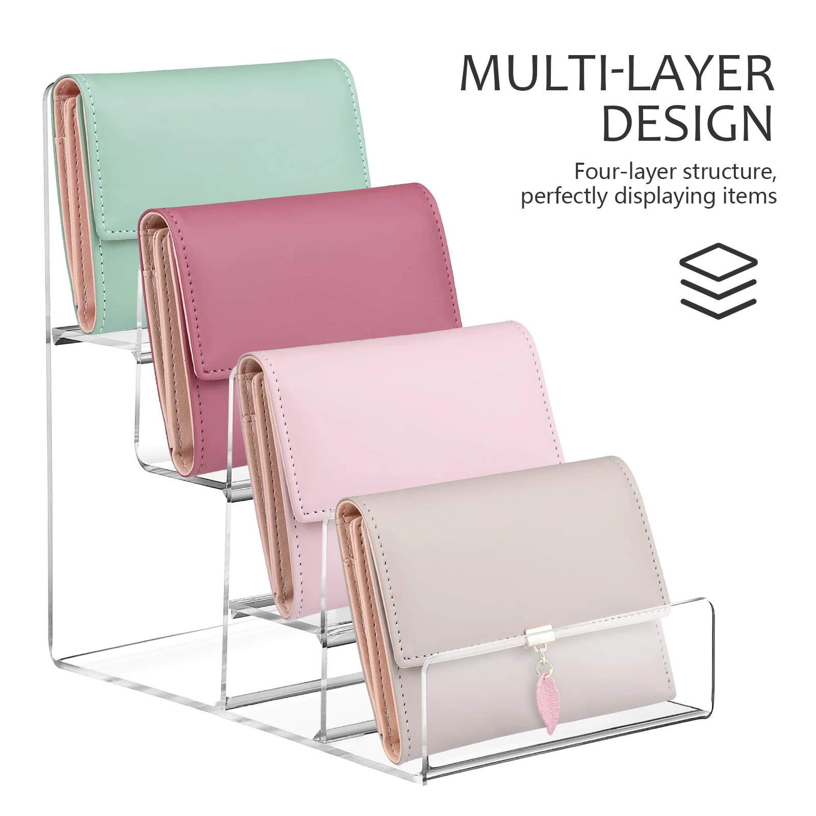 Clear Acrylic Four-Layer Display Stand Multipurpose Storage Rack for Retail Store Home Sunglasses Jewelry Organizer Desktop
Clear Acrylic Four-Layer Display Stand Multipurpose Storage Rack for Retail Store Home Sunglasses Jewelry Organizer Desktop