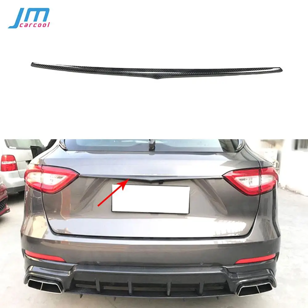 Fit For Maserati Levante 2016-2019 Rear boot Cargo Lid Trim Cover Carbon Fiber Decorating Strip Sticker Car Styling
Fit For Maserati Levante 2016-2019 Rear boot Cargo Lid Trim Cover Carbon Fiber Decorating Strip Sticker Car Styling