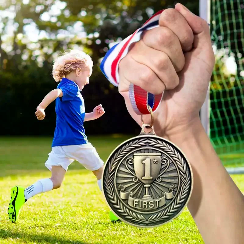 1 шт., 5 см, медали для соревнований с лентой на шею, золотая/серебряная/бронзовая медаль, металлические медали для победителей для шоу талантов, вечеринок, гонок
1 шт., 5 см, медали для соревнований с лентой на шею, золотая/серебряная/бронзовая медаль, металлические медали для победителей для шоу талантов, вечеринок, гонок