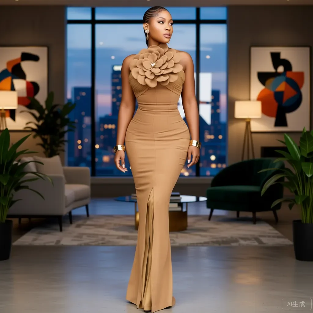 Элегантное платье верблюжьего цвета на одно плечо с объемной 3D цветочной аппликацией Вечернее платье с силуэтом русалки с открытым боковым разрезом
Элегантное платье верблюжьего цвета на одно плечо с объемной 3D цветочной аппликацией Вечернее платье с силуэтом русалки с открытым боковым разрезом