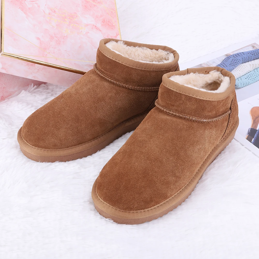 Women Snow Boots Warm Winter Booties Anti-Slip Comfort Ankle Boots Faux Fur Lining Boots Thermal Plush Boots for Outdoor Sports
Women Snow Boots Warm Winter Booties Anti-Slip Comfort Ankle Boots Faux Fur Lining Boots Thermal Plush Boots for Outdoor Sports
