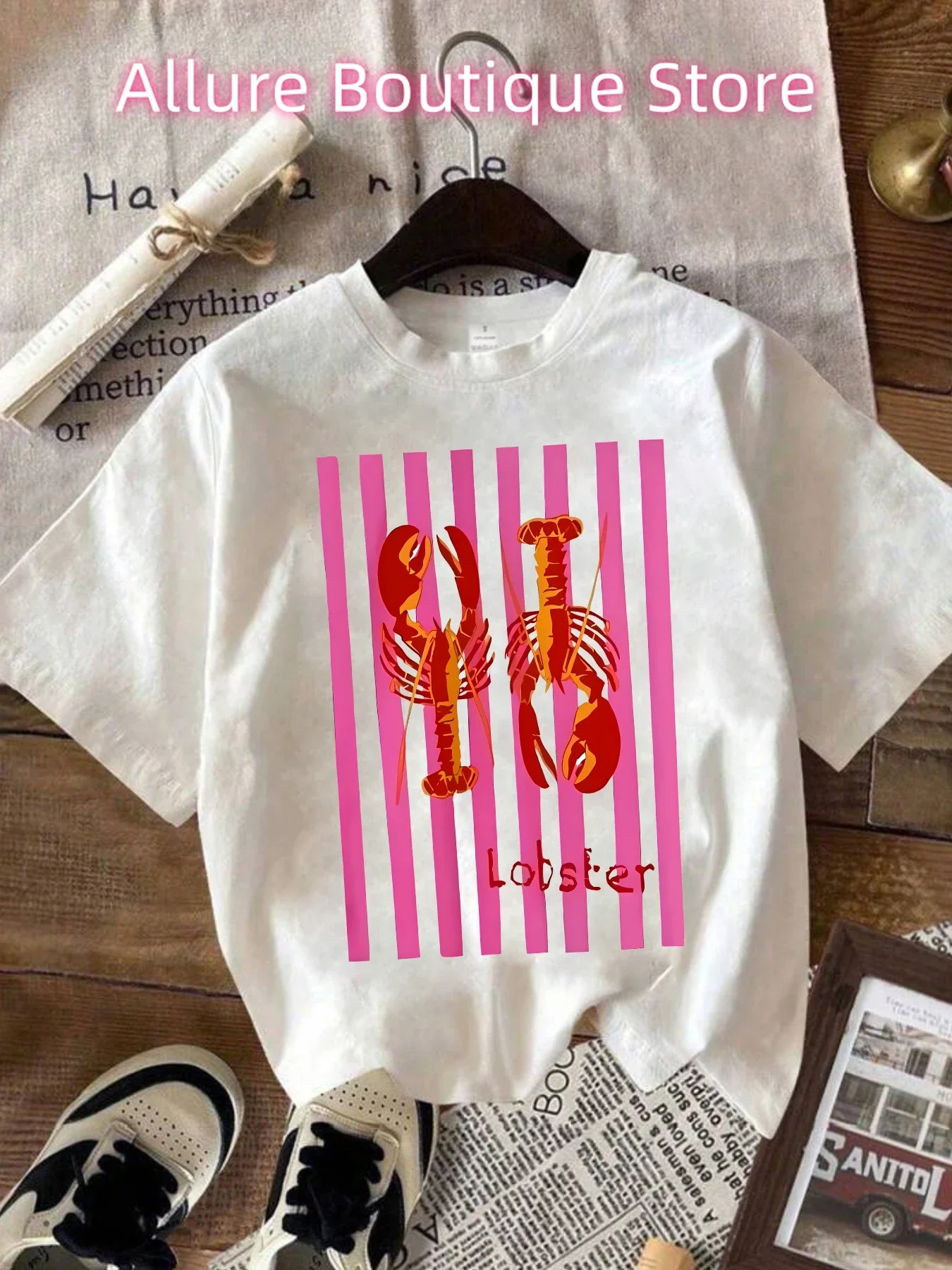Summer Fashion Printed T-shirts Women Casual Short-sleeved Shirts Wild Round Neck T-shirts Comfortable and Soft Stretch T-shirts
Summer Fashion Printed T-shirts Women Casual Short-sleeved Shirts Wild Round Neck T-shirts Comfortable and Soft Stretch T-shirts