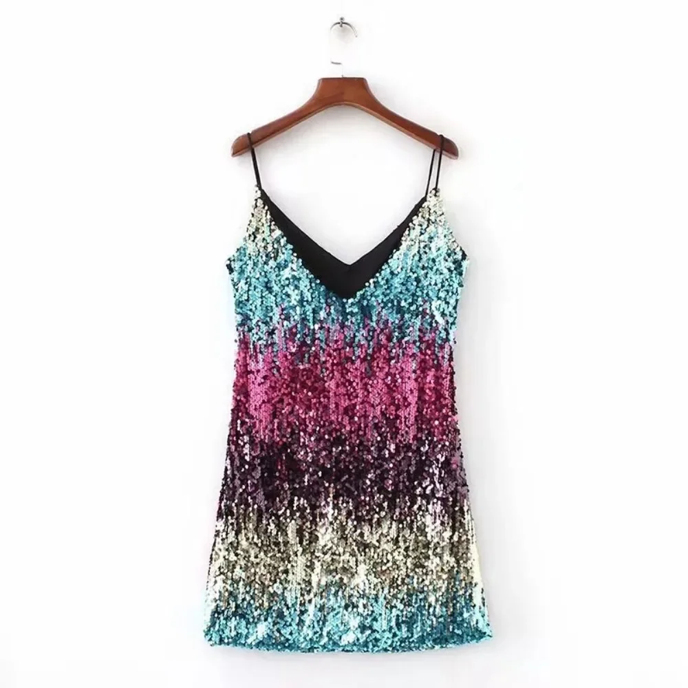 Women Clothing Sexy Vintage Summer Dress for Women Y2k Fashion Elegant Party Night Club Streetwear Stage Show Casual Bling
Women Clothing Sexy Vintage Summer Dress for Women Y2k Fashion Elegant Party Night Club Streetwear Stage Show Casual Bling