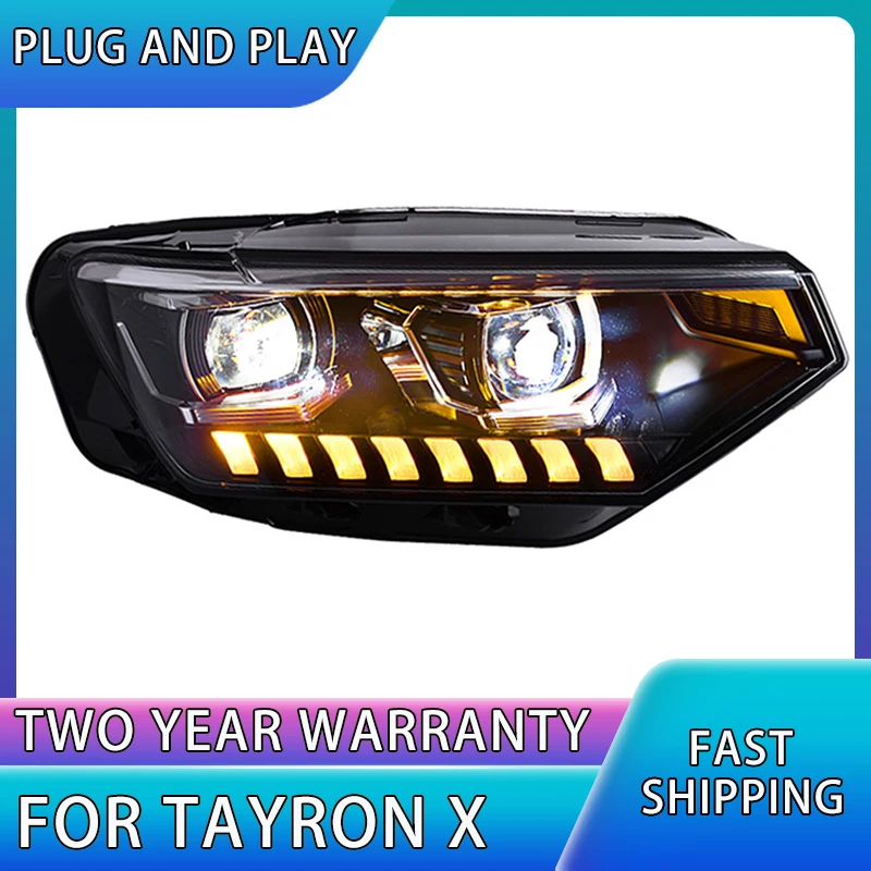Car Accessories For VW TAYRON X 2018-UP Headlight Full LED DRL With Moving Turning Signal
Car Accessories For VW TAYRON X 2018-UP Headlight Full LED DRL With Moving Turning Signal