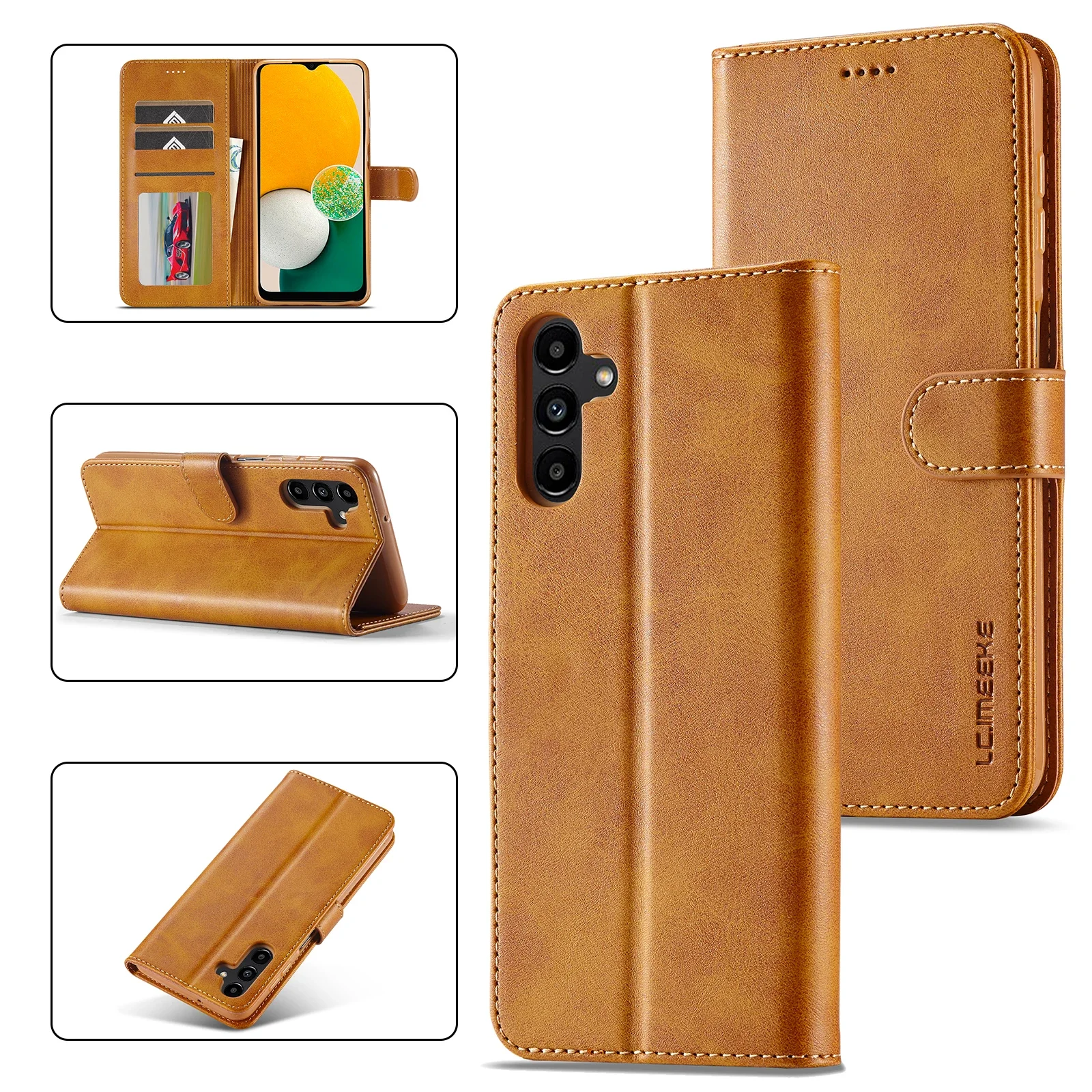 Leather Flip Case for Samsung Galaxy A57 A37 A17 A55 A15 A25 A35 A16 A36 A06 A56 A17 A05S A14 A24 A34 A54 A33 A53 Wallet Cover
Leather Flip Case for Samsung Galaxy A57 A37 A17 A55 A15 A25 A35 A16 A36 A06 A56 A17 A05S A14 A24 A34 A54 A33 A53 Wallet Cover
