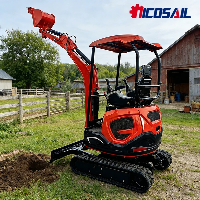  Mini Bagger 1.8 Ton Hydraulic System Digger For Landscaping Trenching And Construction Site
Mini Bagger 1.8 Ton Hydraulic System Digger For Landscaping Trenching And Construction Site