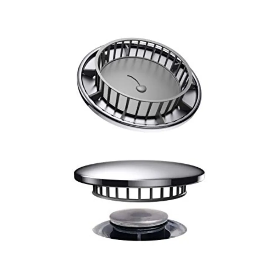 Tub Flo Stainless Steel Shower Drain Hair Catcher, Hair Stopper for Bathtub and Sink, Easy-Install Drain Filter, Fit for 0.75''
Tub Flo Stainless Steel Shower Drain Hair Catcher, Hair Stopper for Bathtub and Sink, Easy-Install Drain Filter, Fit for 0.75''