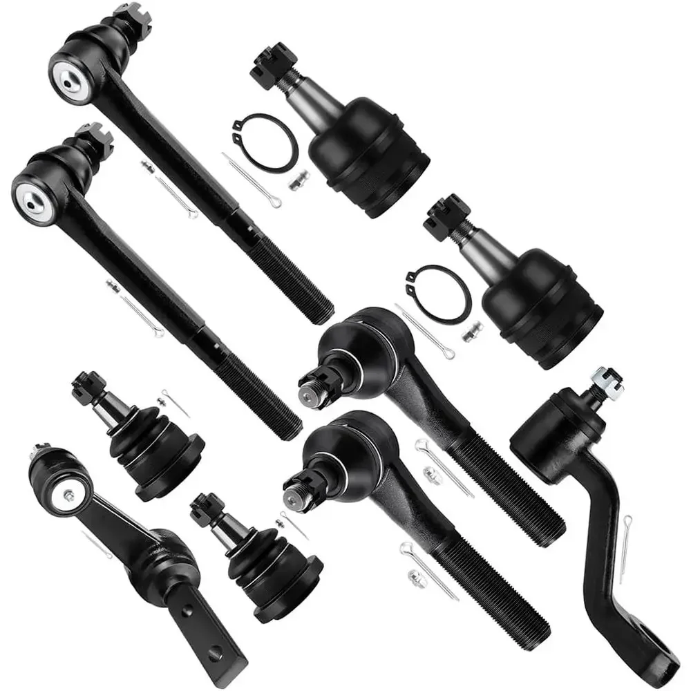 1997-1999 1500 RWD Suspension Kit: Tie Rod Ends, Ball Joints, Control Arms, Idler Arm
1997-1999 1500 RWD Suspension Kit: Tie Rod Ends, Ball Joints, Control Arms, Idler Arm