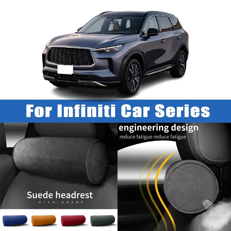 Top Quality Car Headrest Neck Support Seat Soft Neck Pillow Breathable For Infiniti Q50 Q60 Q70 QX50 QX55 QX60 QX80 FX G M I30
Top Quality Car Headrest Neck Support Seat Soft Neck Pillow Breathable For Infiniti Q50 Q60 Q70 QX50 QX55 QX60 QX80 FX G M I30