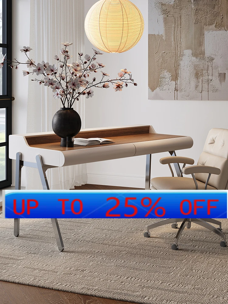 LMMdesk adult household small apartment medium ancient style walnut pattern office student study table
LMMdesk adult household small apartment medium ancient style walnut pattern office student study table