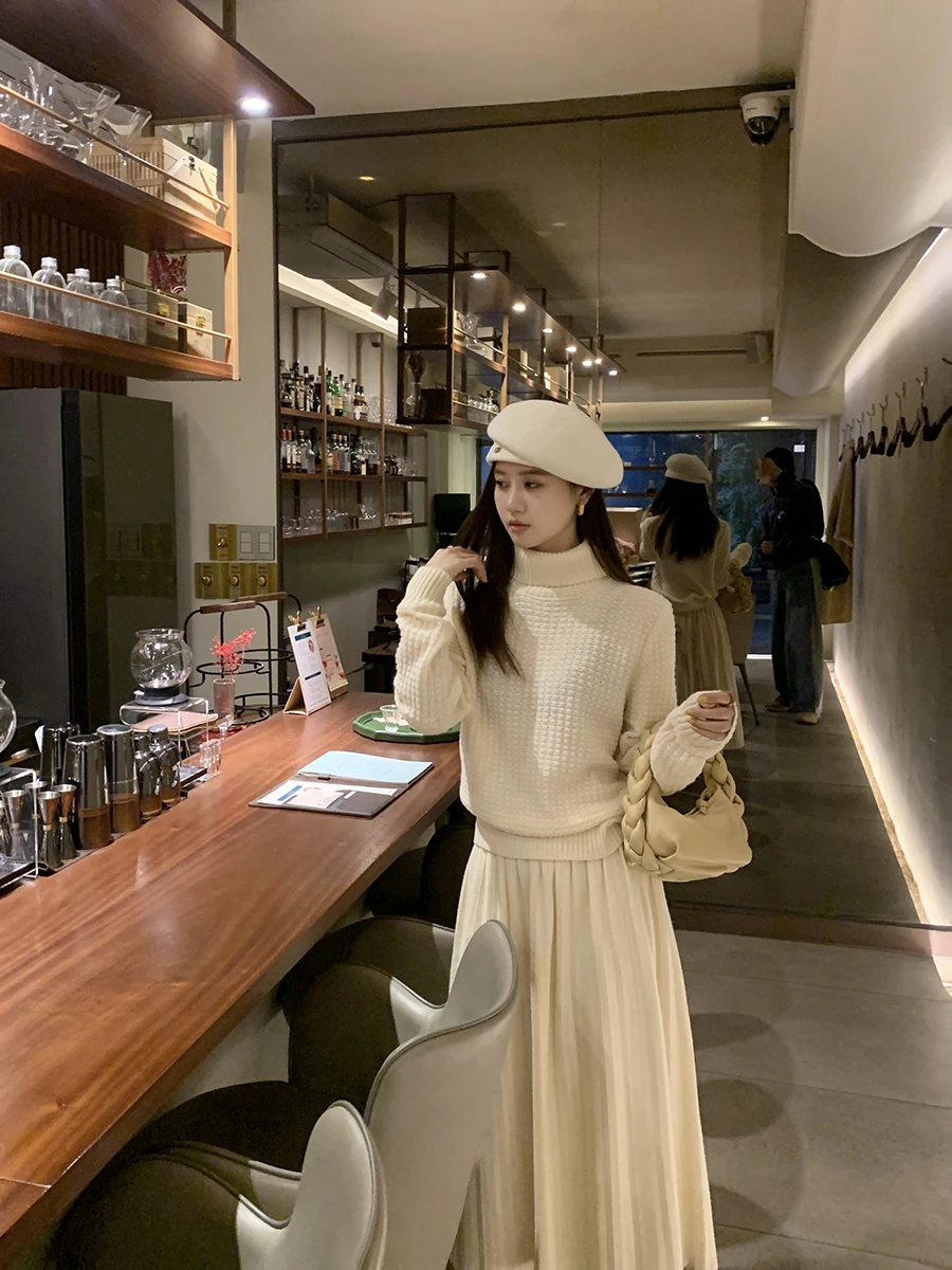 Комплект шерстяных свитеров High-Defn, тяжелая работа, D-игла, поплавок, много воротников, трикотажная юбка, модная женская...
Комплект шерстяных свитеров High-Defn, тяжелая работа, D-игла, поплавок, много воротников, трикотажная юбка, модная женская...