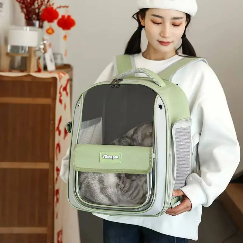 Рюкзак для кошек большой емкости с боковыми карманами, переноска для кошек, идеальная складная сумка-переноска для домашних животных для путешествий с дышащей безопасностью
Рюкзак для кошек большой емкости с боковыми карманами, переноска для кошек, идеальная складная сумка-переноска для домашних животных для путешествий с дышащей безопасностью