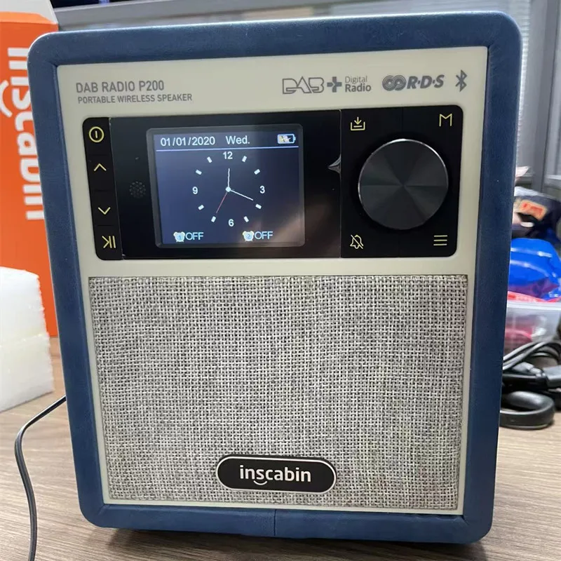 DAB+ FM Bluetooth5.0 Radio Multifunctional Wireless Charging Alarm Clock HIFI Stereo Bluetooth Speaker High-End Home Retro Audio
DAB+ FM Bluetooth5.0 Radio Multifunctional Wireless Charging Alarm Clock HIFI Stereo Bluetooth Speaker High-End Home Retro Audio