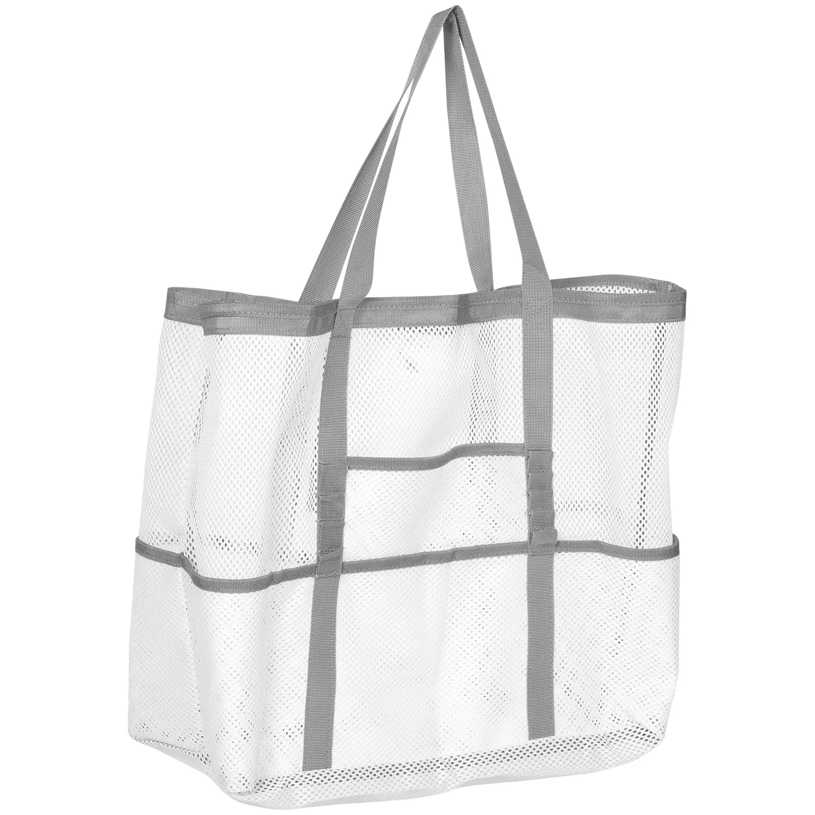 Large Mesh Beach Bag Women Tote Zipper Pocket Portable Durable Lightweight Sand Swimming Gear Storage Beach Bag
Large Mesh Beach Bag Women Tote Zipper Pocket Portable Durable Lightweight Sand Swimming Gear Storage Beach Bag