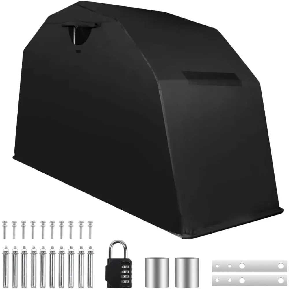 Heavy Duty Shelter Storage Sheds Motorcycle Garage, Cover Waterproof Outdoor Motorcycle Tent with Lock
Heavy Duty Shelter Storage Sheds Motorcycle Garage, Cover Waterproof Outdoor Motorcycle Tent with Lock