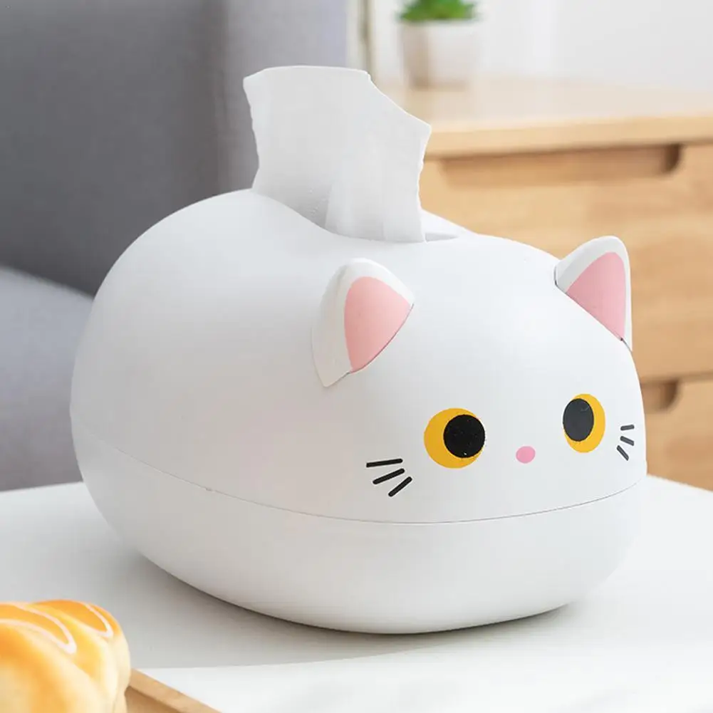 Kawaii коробка для салфеток с котом, коробка для хранения салфеток для гостиной, контейнер для кухонной бумаги, настольный держатель для туалетной бумаги для ванной комнаты, общежития
Kawaii коробка для салфеток с котом, коробка для хранения салфеток для гостиной, контейнер для кухонной бумаги, настольный держатель для туалетной бумаги для ванной комнаты, общежития
