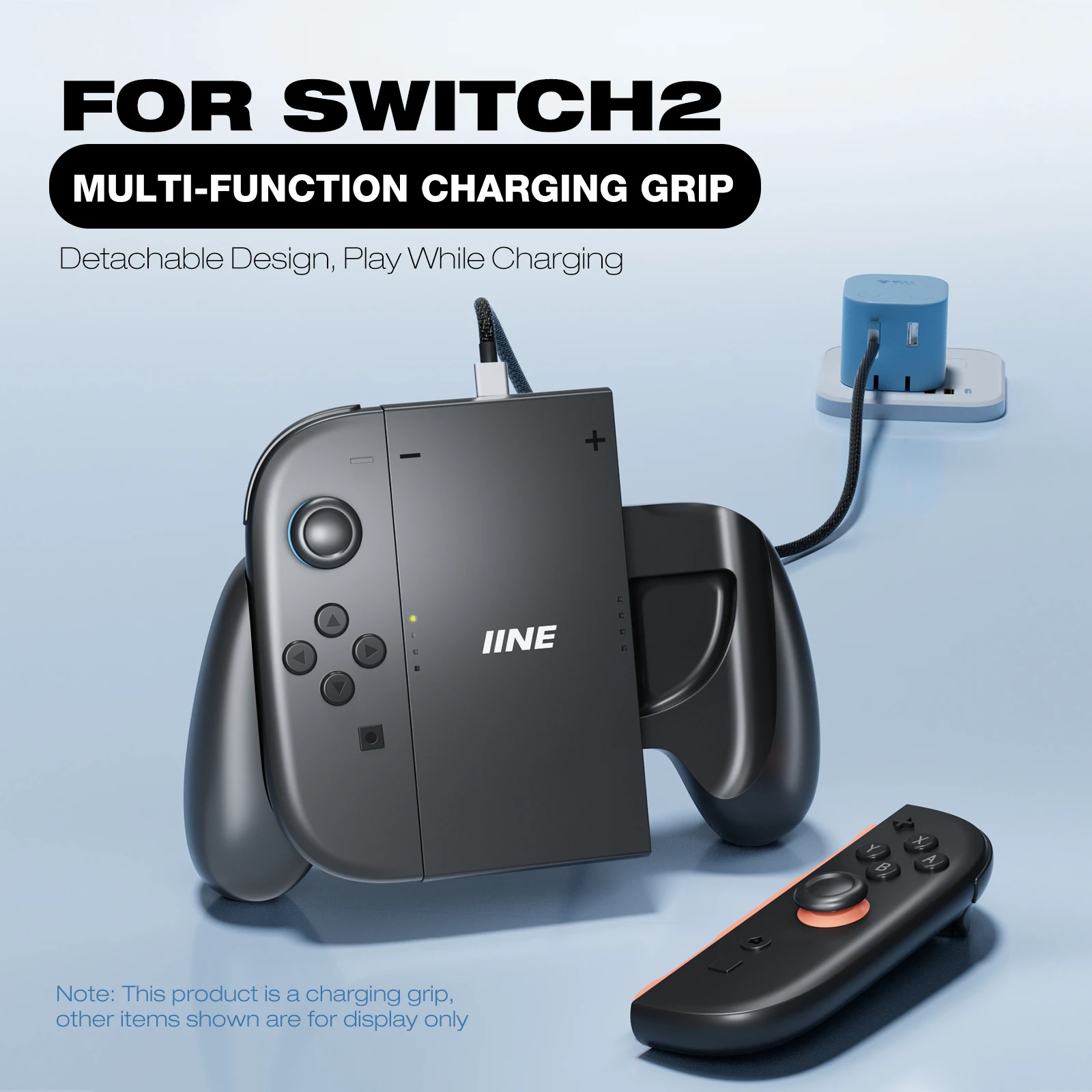 Зарядная ручка IINE для Switch 2, удобный чехол, индикатор зарядки, защита от перезаряда, игра в зарядку
Зарядная ручка IINE для Switch 2, удобный чехол, индикатор зарядки, защита от перезаряда, игра в зарядку
